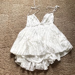 Neptune cotton textured halter babydoll dress. New with tags.